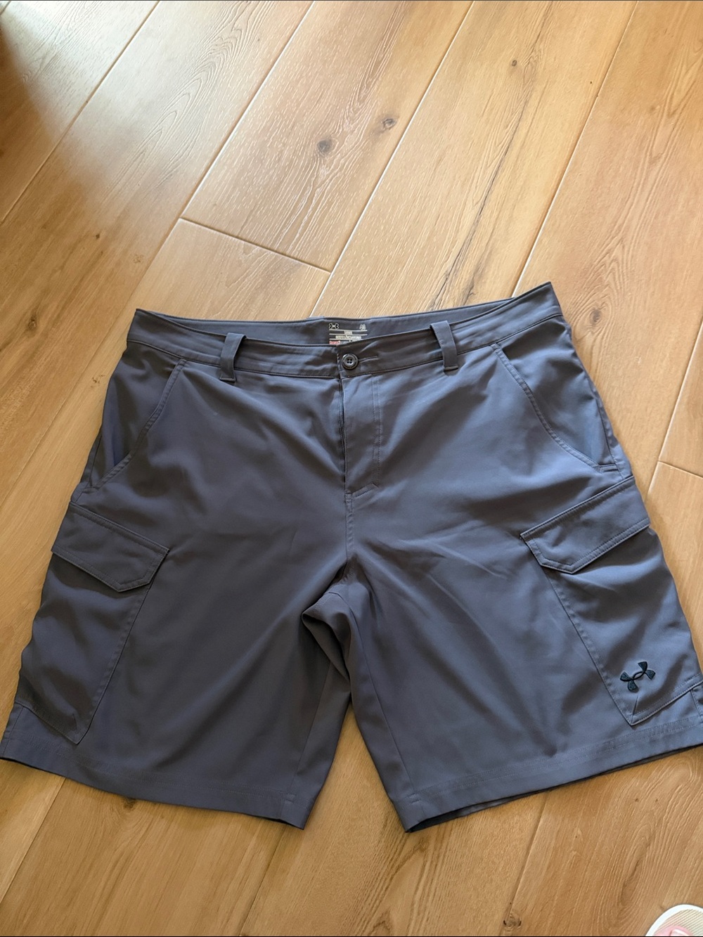 Under Armour Men's Charcoal Cargo Shorts